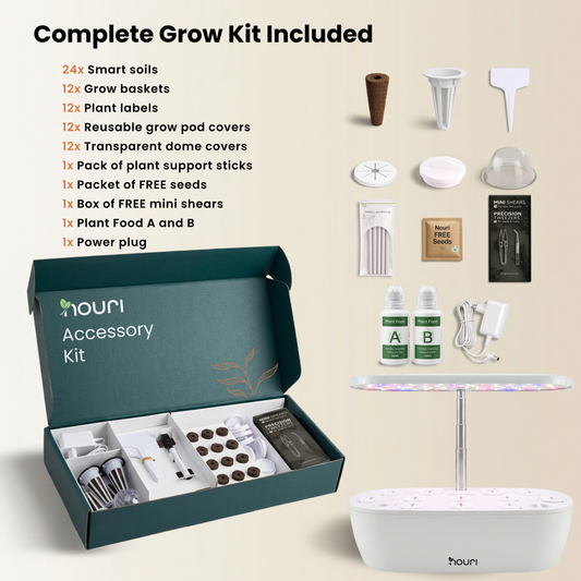 Nouri 12-Pod Indoor Hydroponic Garden