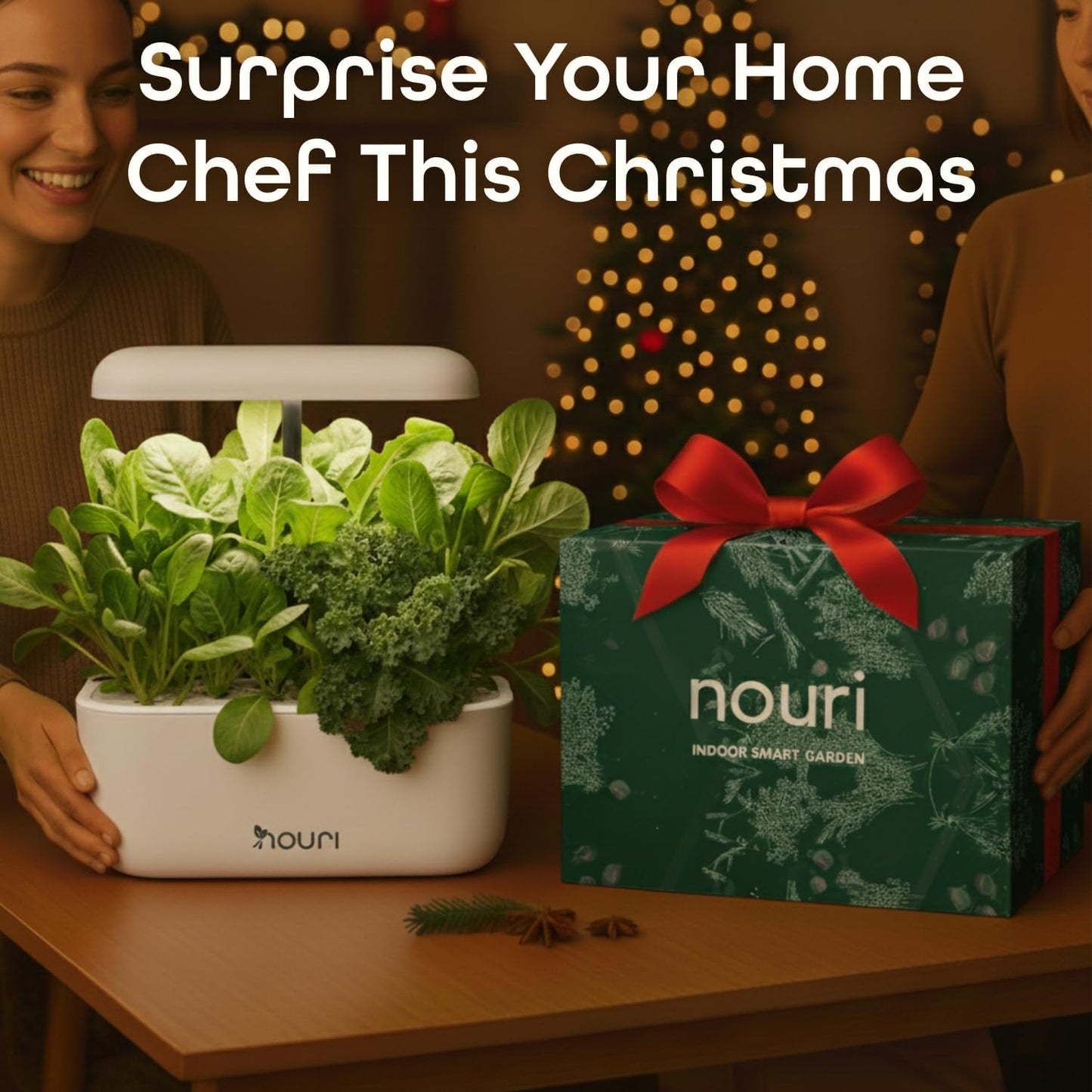 Nouri 7-Pod Indoor Hydroponic Garden