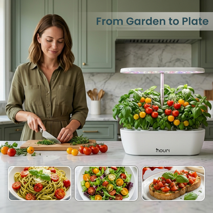 Nouri 12-Pod Indoor Hydroponic Garden