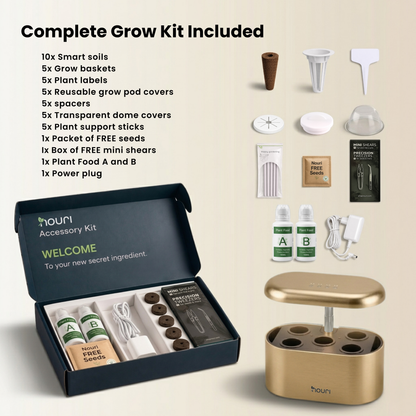 Nouri 5-Pod Indoor Hydroponic Garden