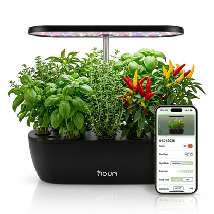 Nouri 12-Pod Indoor Hydroponic Garden