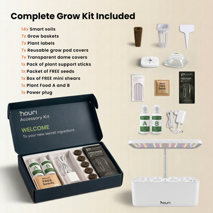 Nouri 7-Pod Indoor Hydroponic Garden