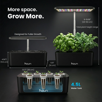 Nouri 7-Pod Indoor Hydroponic Garden