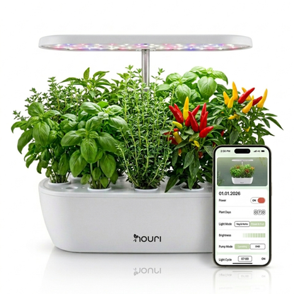 Nouri 12-Pod Indoor Hydroponic Garden