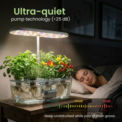 Nouri 12-Pod Indoor Hydroponic Garden