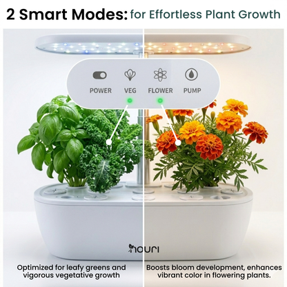 Nouri 12-Pod Indoor Hydroponic Garden