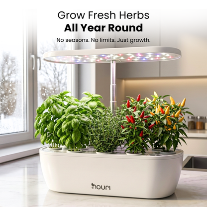 Nouri 12-Pod Indoor Hydroponic Garden