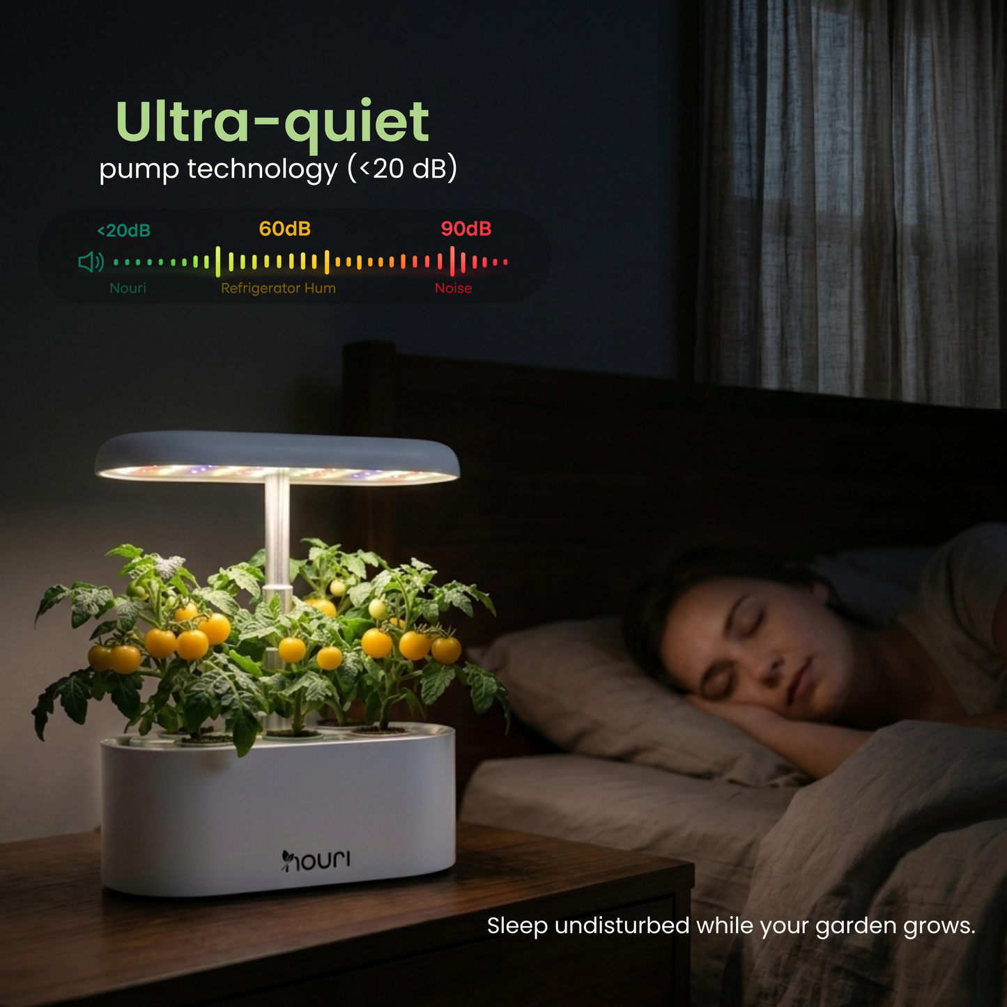 Nouri 5-Pod Indoor Hydroponic Garden