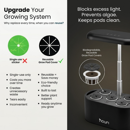 Nouri 5-Pod Indoor Hydroponic Garden