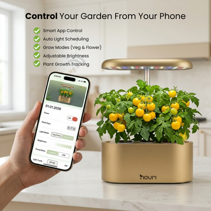 Nouri 5-Pod Indoor Hydroponic Garden
