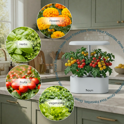 Nouri 5-Pod Indoor Hydroponic Garden