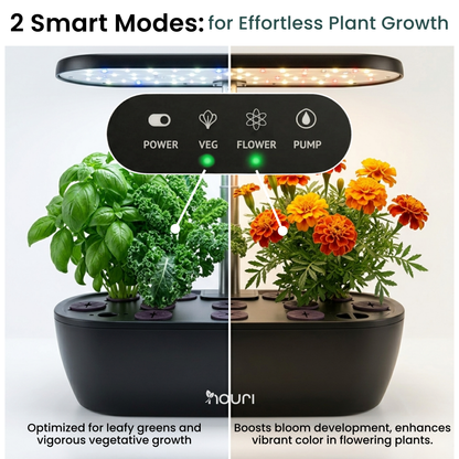 Nouri 12-Pod Indoor Hydroponic Garden