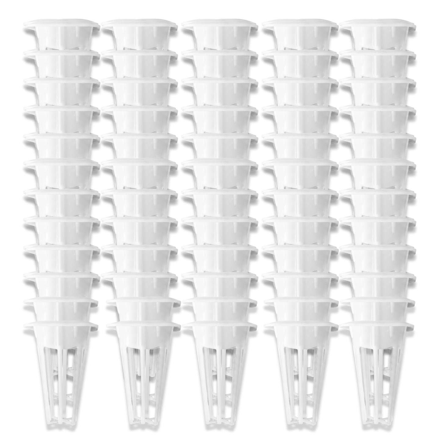 Nouri Square Hydroponic Grow Baskets (60-Pack)