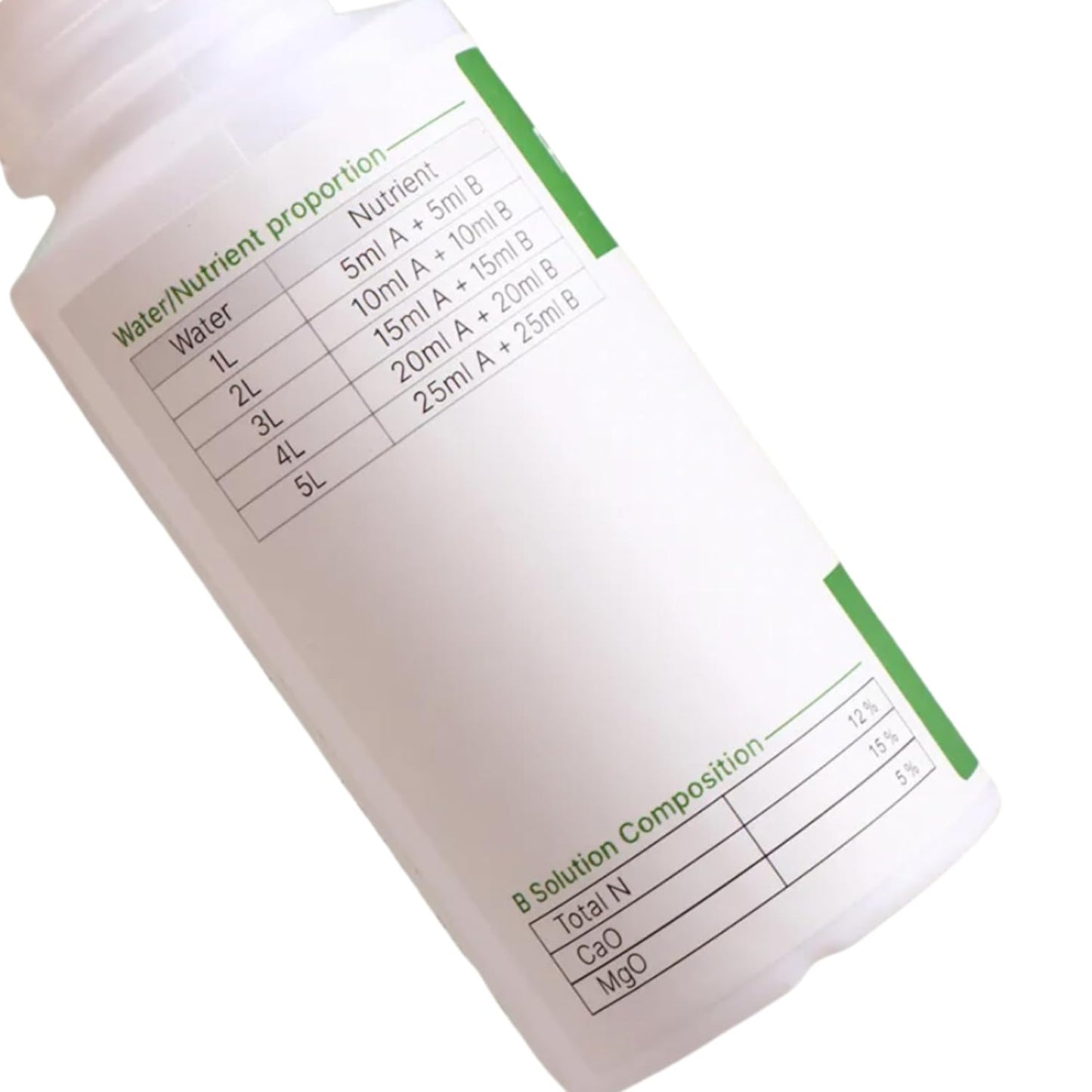 Nouri Hydroponic Liquid Plant Food Fertilizer A and B Nutrients, Hydroponic Growing System Accessory for Indoor Plants, Liquid Fertilizer for Indoor Vegetables Plants, Herb Garden and Flowering Plants